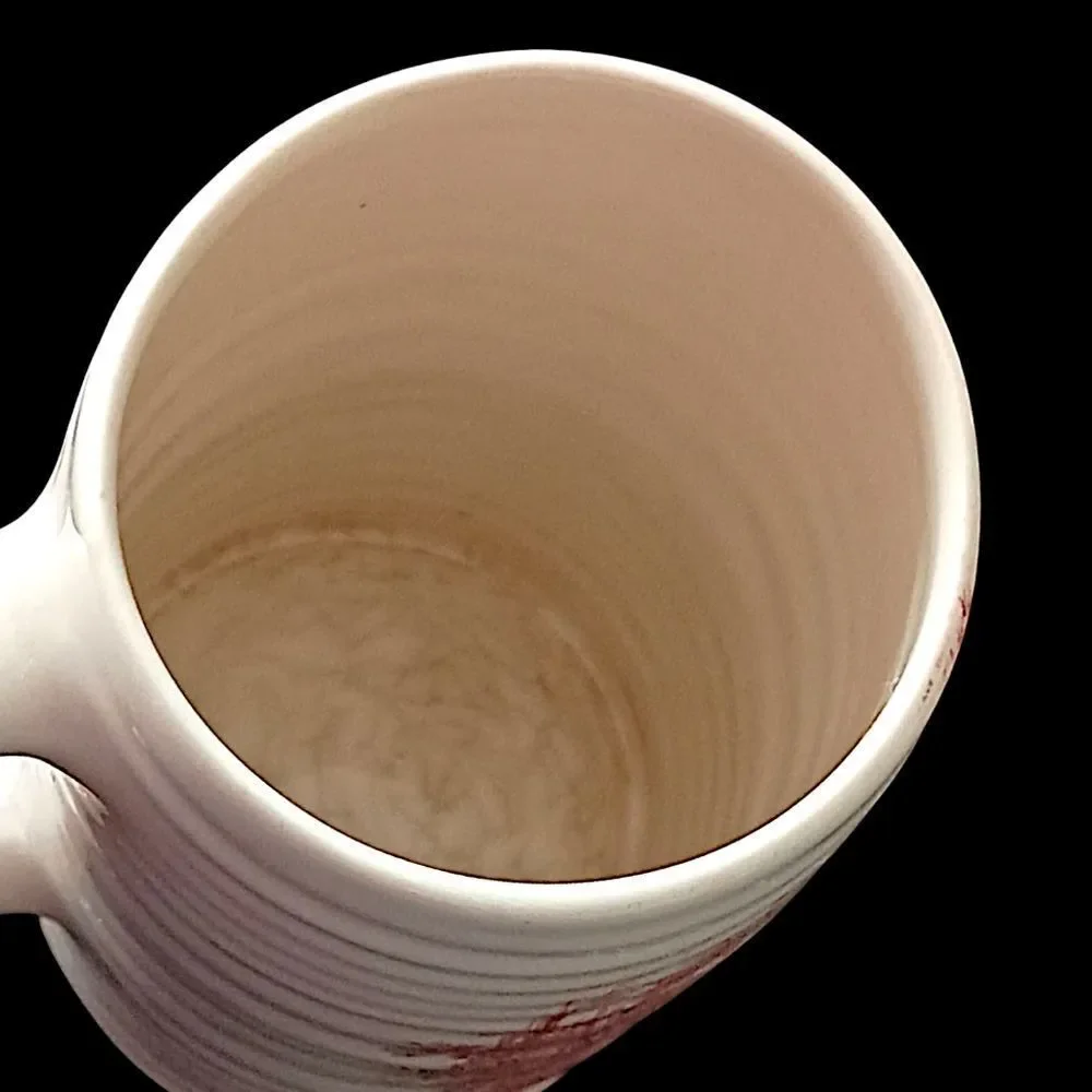 Royal Staffordshire Wilkinson‎ Tankard Stein Mug ANTIQUE Carnarvon Castle Red.